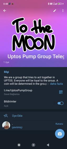 Uptos Pump Group TELEGRAM